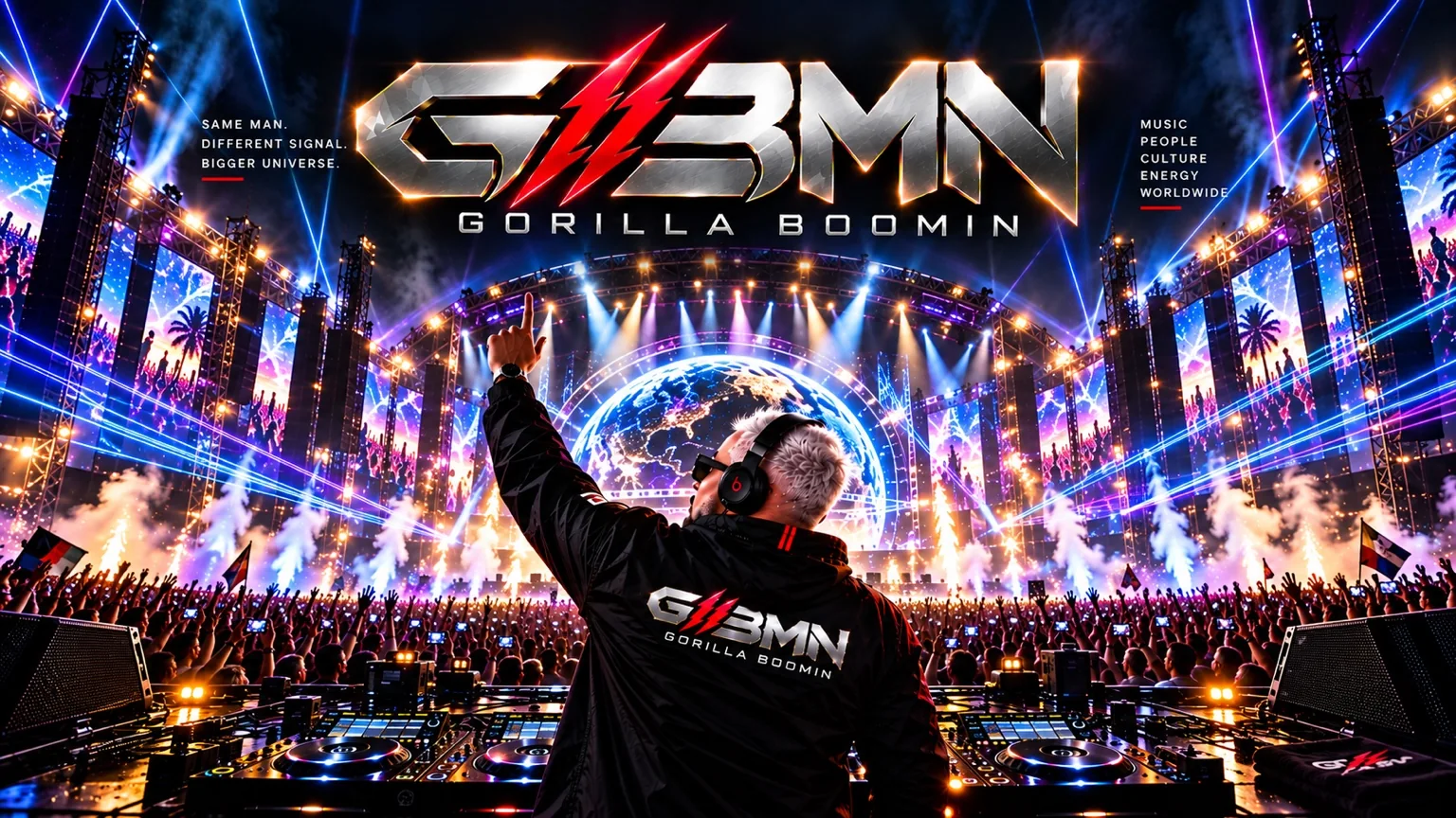 G//BMN: cinematic festival vision concept artwork
