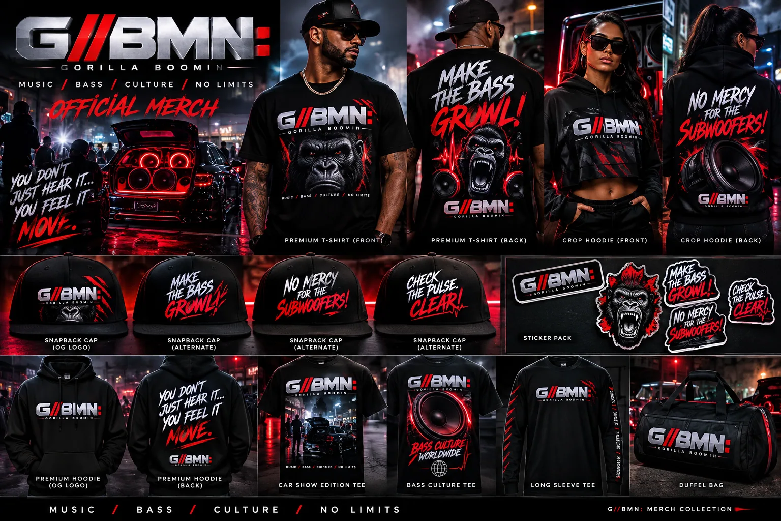 NO MERCY// creative concept