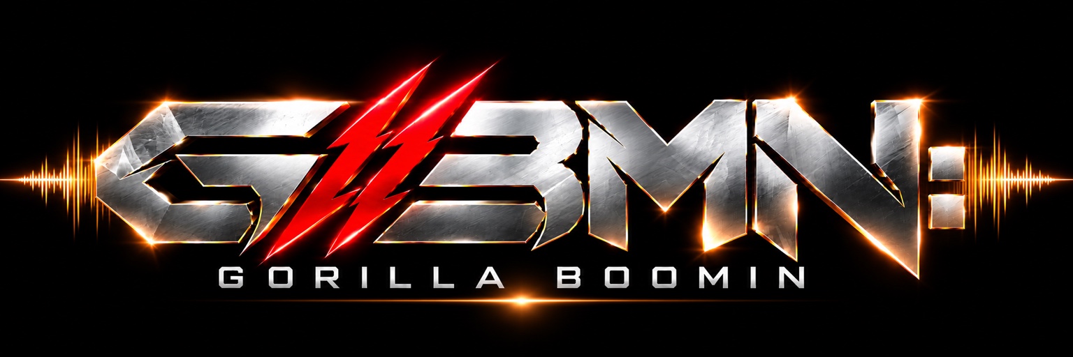 G//BMN: — Gorilla Boomin official master logo